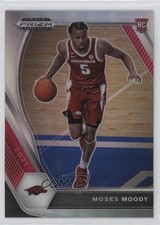 2021-22 Panini Prizm Draft Picks Variation Silver Prizm Moses Moody #11 5w0
