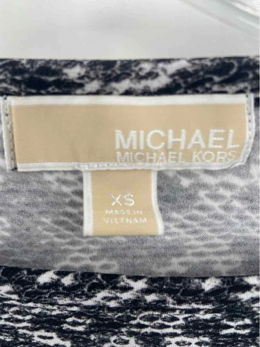MICHAEL KORS Abito corto manica lunga usatoel MICHAEL Mich Kors neroia ta