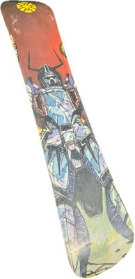 LAMAR Mecha 1420 Transformers Snowboard w/ AWESOME Graphics - EUC