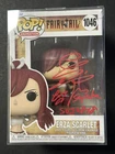 Sayaka Ohara Fairytail Erza Scarlet Funko Pop Animation #1046 AUTO COA