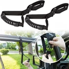 Support Ribs In Car 2X Nylon Car Grab Handle Adjustable Standing Aid Safety Handle Vehicle ...