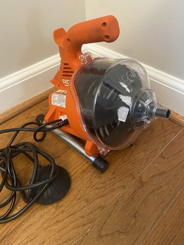 RIDGID PowerClear Drain Cleaning Machine - Red/Black (for Parts)