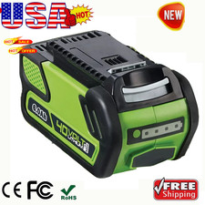 NEW 40V 6Ah For Greenworks G-MAX Lithium Battery 29472 29462 29252 20202 40 Volt