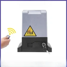 Automatic Sliding Gate Opener with 2 Remote Controls Electric Garage Door Opener