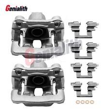 Set of 2 For Honda Pilot 2003-2008 w/ Bracket Rear Brake Calipers