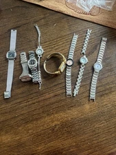 Lot Of 8 Women’s watches Timex, Barbrizon, Bouche And Others  Untested