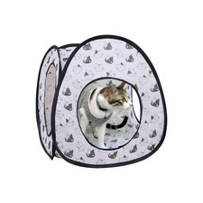 Cat Pop Up Tent, 3 Holes Safe and Strong Cute Cats Tunnel Collapsible Easy to...