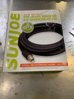 #ad Sun Joe 25 FT Universal Heavy Duty Universal Extension Pressure Washer Hose $28.00