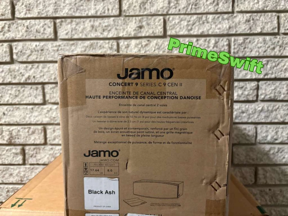 Altavoz de canal central bidireccional Jamo C 9 CEN II Concert 9 Series negro ceniza Foto 2 de 4