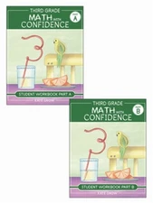 Third Grade Math with Confidence Student Workbook Bundle (Paperback or Softback)