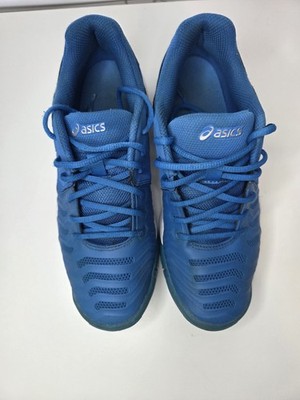 ASICS Gel-Resolution 7 Tennis Shoes Blue White Silver US 6.5 Medium