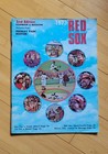 1973 BOSTON RED SOX v OAKLAND ATHLETICS Scorecard Program 2nd Edition  — photo 1