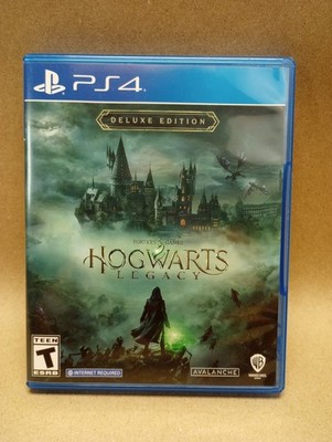 Hogwarts Legacy- (Sony PlayStation 4 PS4) COMPLETE WITH  NEAR MINT DISC