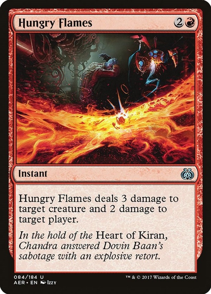 Hungry Flames - 84 - Aether Revolt - MTG - Foil