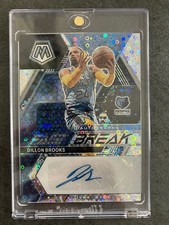 Dillon Brooks Autographed Mosaic Card 2022-23