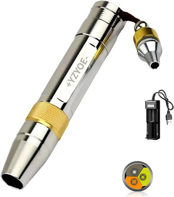 LED Three Light Source Jade Identification Flashlight, 365Nm Ultraviolet