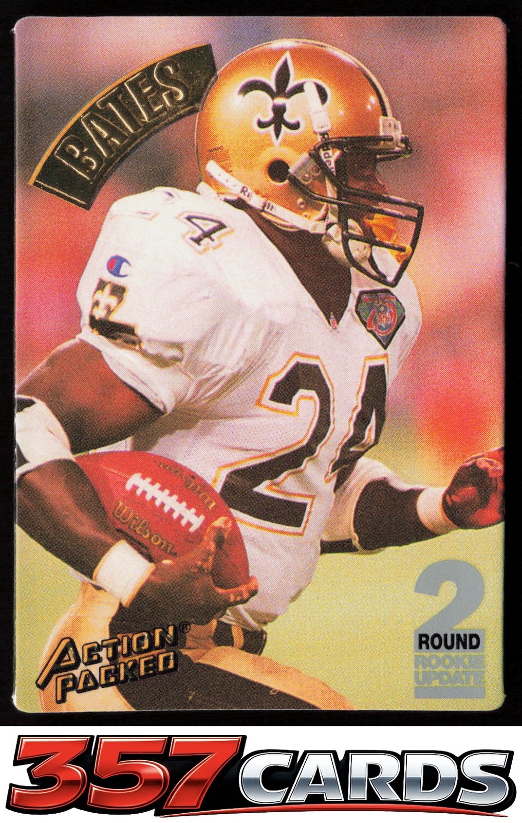 1994 Action Packed Mario Bates Rookie #157