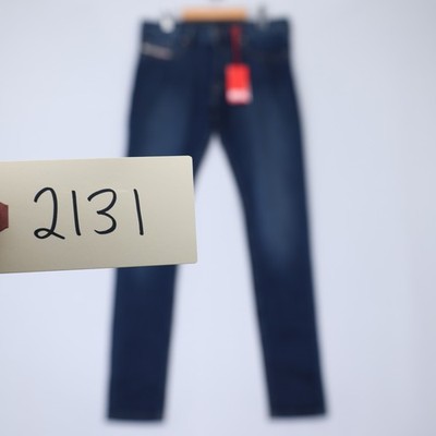 nyalon Diesel Mens Jeans D-Luster Trousers Tapered Mid Rise Denim Dark