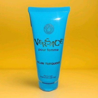 VERSACE Dylan Turquoise Women Perfume Bath Shower Gel 3.4 Fl.Oz. Tube NEW No Box