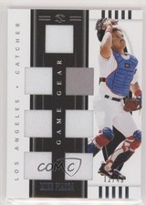 2021 National Treasures Game Gear Materials Sevens 12/49 Mike Piazza HOF 0u1