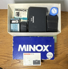 MINOX Minox 35 GL 35mm Compact Film Camera Black w/ Case Manual Accessories