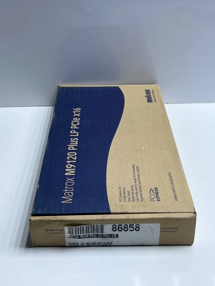 Matrox M9120 Plus LP PCIe X16 M9120-E512LPUF Graphics Card - Image 4 of 4