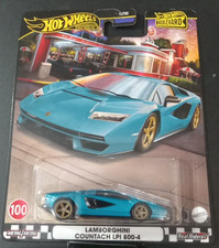 Mattel Hot Wheels Hrt70 Lamborghini - Countach Lpi 800-4 2021 - Blue - 1/64
