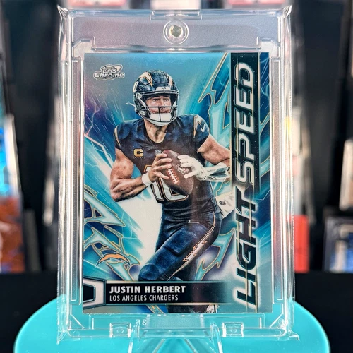 2025 Topps Cosmic Chrome Justin Herbert Base (RAW)