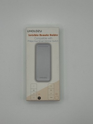 Philips Hue Dimmer Switch Wall Mount Holder UHOLDZU Invisible Remote V1 - Silver