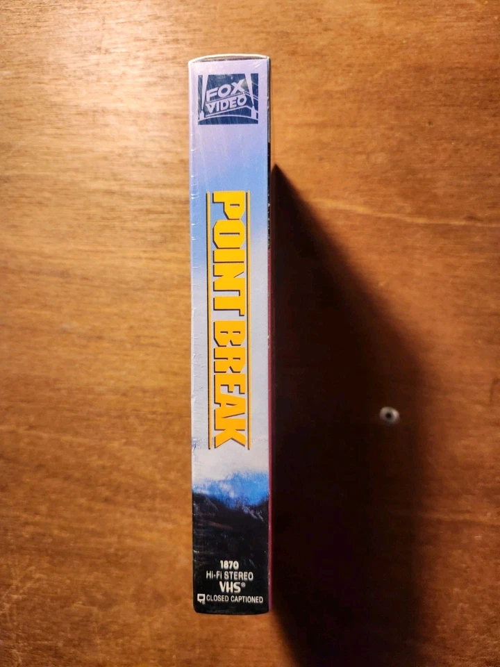 *Point Break* VHS Tape 1995 SEALED With WATERMARKS And Security Seal  - Image 3 of 4