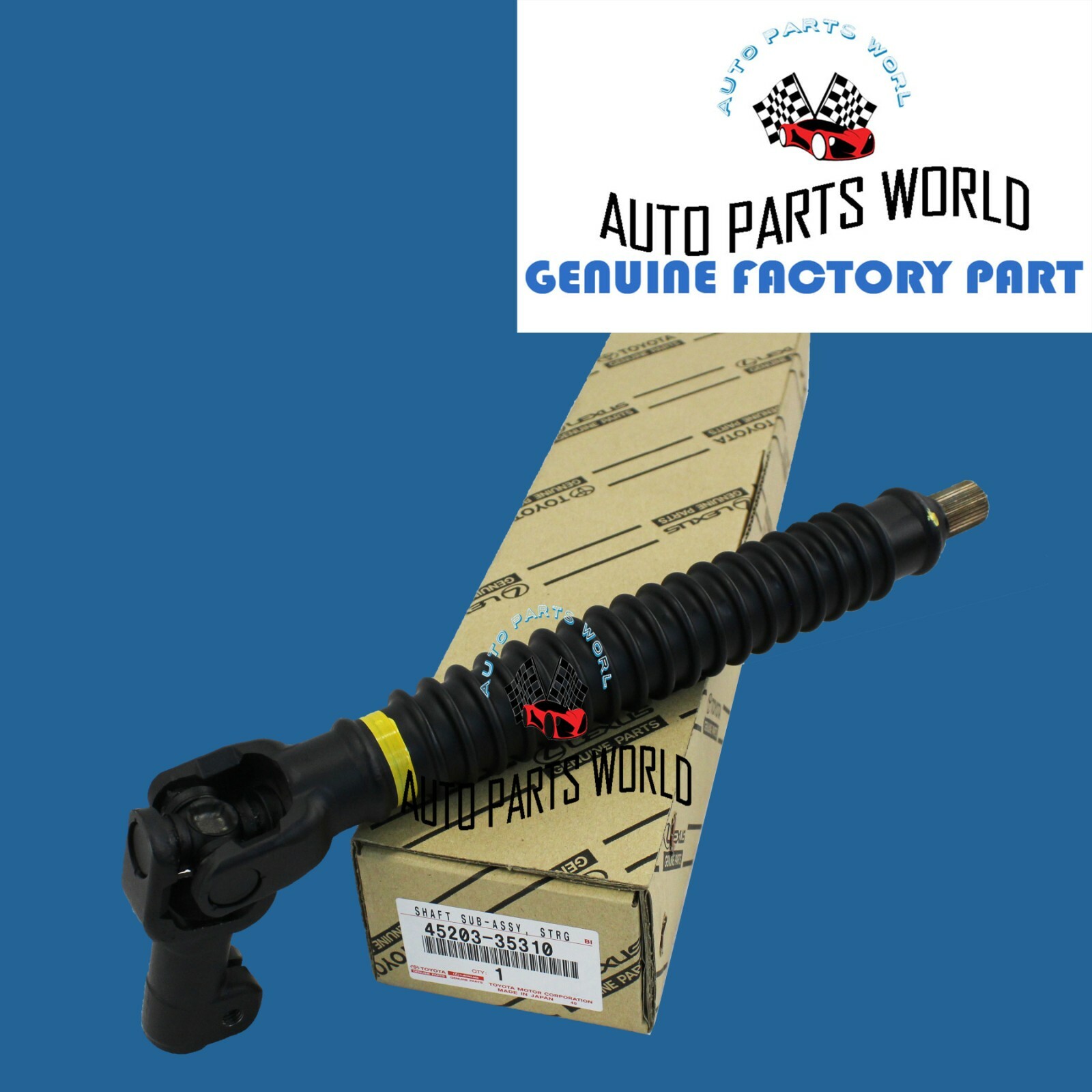 GENUINE TOYOTA 0309 4RUNNER FJ CRUISER STEERING COLUMN LOWER SHAFT