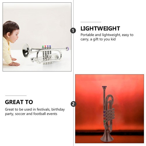 3 Pieces Four-tone Small Toys Baby Musical Instrument Portable for Girls - 第 7/12 張圖片