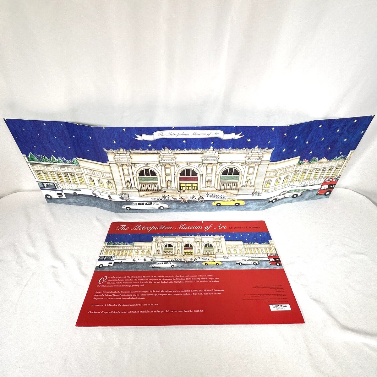 Vintage Metropolitan Museum of Art Pop Up Advent Calendar Christmas 2007  MOMA O | eBay