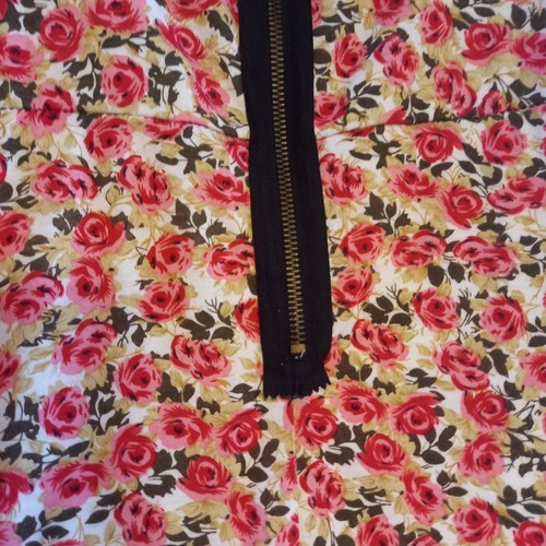 POETRY Floral Dress Size Medium 10/12 Midi Ruched Sleeveless Pink White - Picture 4 of 10