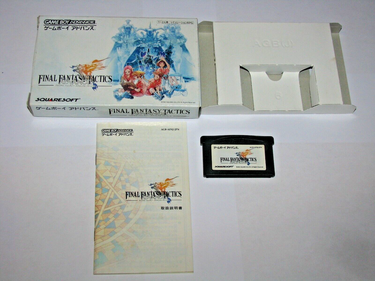 Final Fantasy Tactics Advance Japanese GBA Japan import Final Fantasy Tactics Advance Japanese GBA Japan import