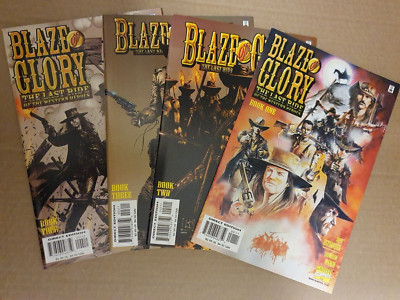 Blaze of Glory #'s 1-4 The Last Ride Marvel Comics Mini-Series (2000) NM