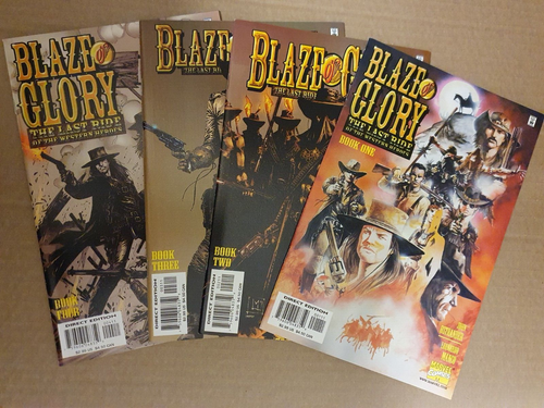 BLAZE OF GLORY #'s 1-4 (Marvel Comics, VOLLSTÄNDIGE MINI-SERIE, 2000) NM - Bild 1 von 6