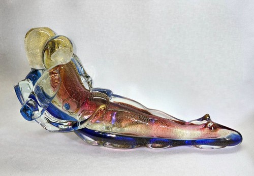 Sandro Frattini Murano 'Lovers Embrace' glass sculpture