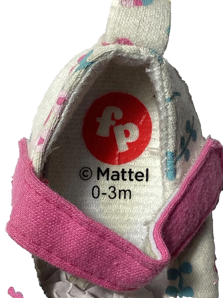 Zapatos Mattel estilo corazón niñas talla 0-3M Foto 3 de 4