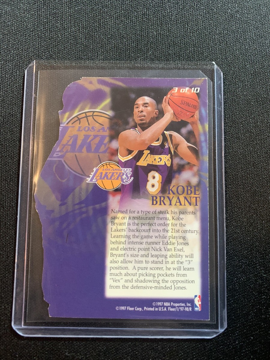 1997-98 Fleer Kobe Bryant Franchise Futures | eBay 1997-98 Fleer Kobe Bryant Franchise Futures | eBay