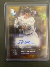 2024 Topps Big League Autograph #BLA-BD Brenton Doyle Gold Parallel Auto #/50