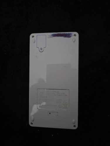 HP Scientific calculator, used still work, has pin scribbles on it - Picture 2 of 2