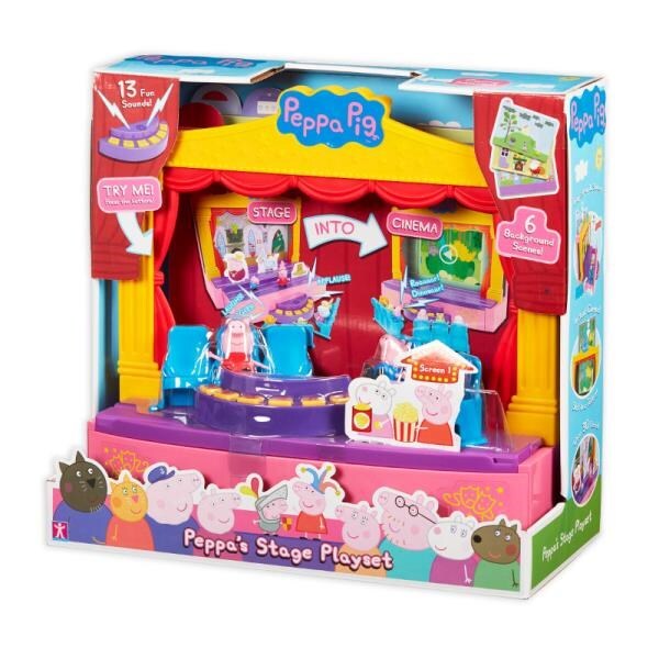 5029736069643 Peppa Theater Bhnenbild 06964 ТМ Toys - театр Пеппы в Мюнхене 14990₽