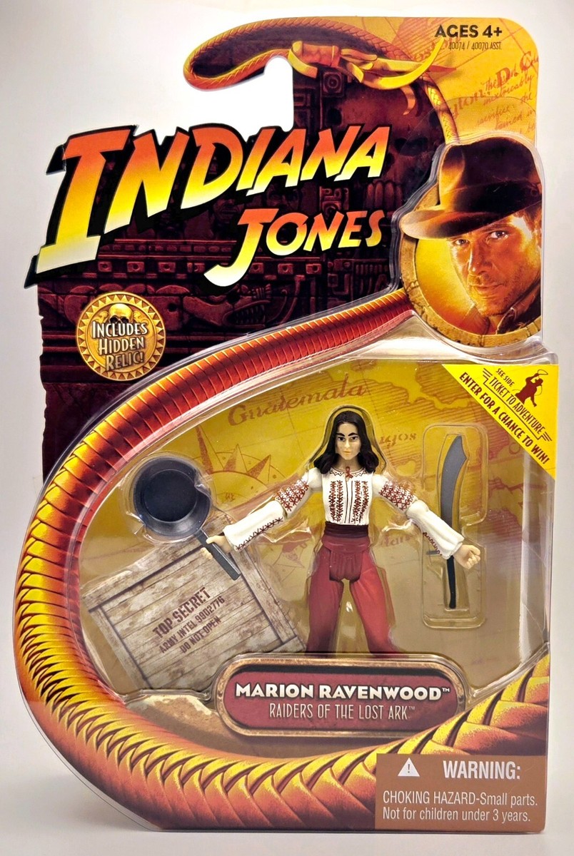 Hasbro Indiana Retro Collection Indiana Jones In Raiders Of The Lost Ark Marion Ravenwood 3.75 In Action Figure