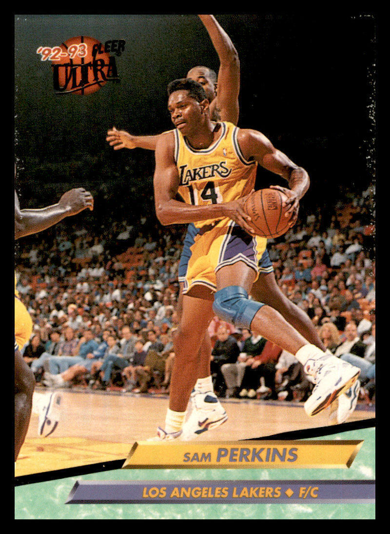 1992-93 Ultra Sam Perkins #92 Los Angeles Lakers