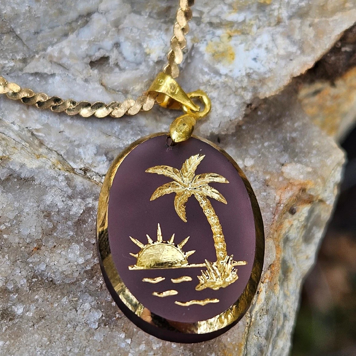 Intaglio necklace best sale vintage