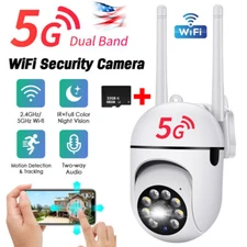 Wireless Security Camera System Outdoor Home 5G Wifi Night Vision Cam 1080P HD