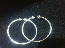 set of west indian sterling silver .925 bangles , baby size