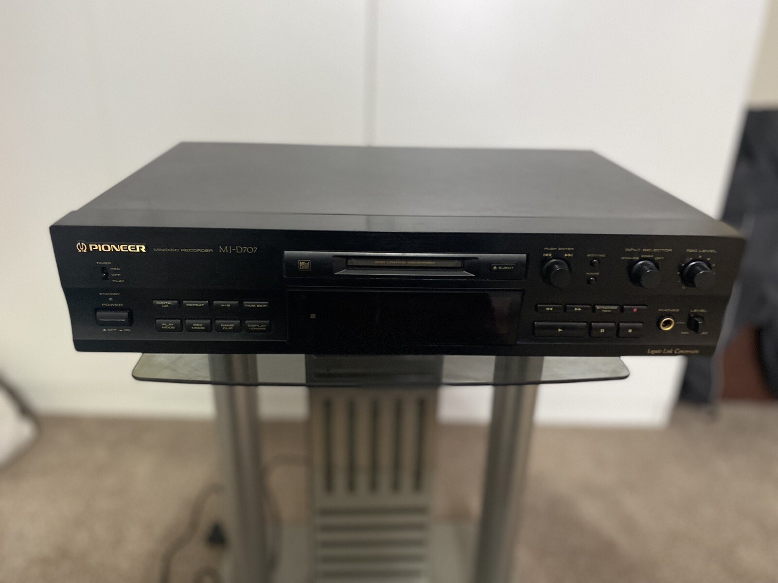 Pioneer MJD707 MiniDisc Deck HiFi Separate MD Player Recorder Made in