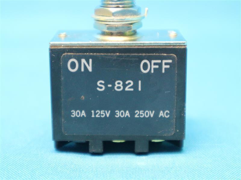 Nikkai S-821 S821 Toggle Switch ON OFF 30A 125V 30A 250V AC